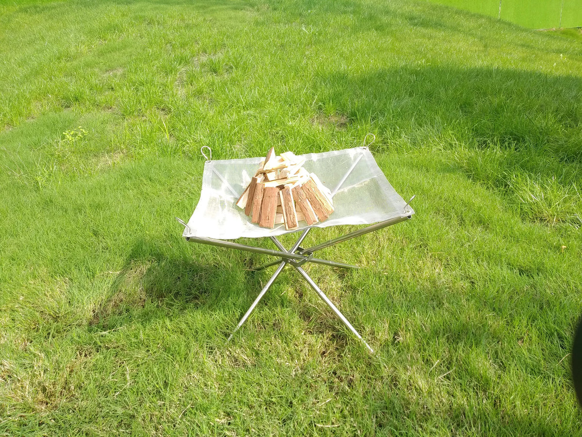 Green Lion Portable Bonfire Stainless Steel Stand – image 4