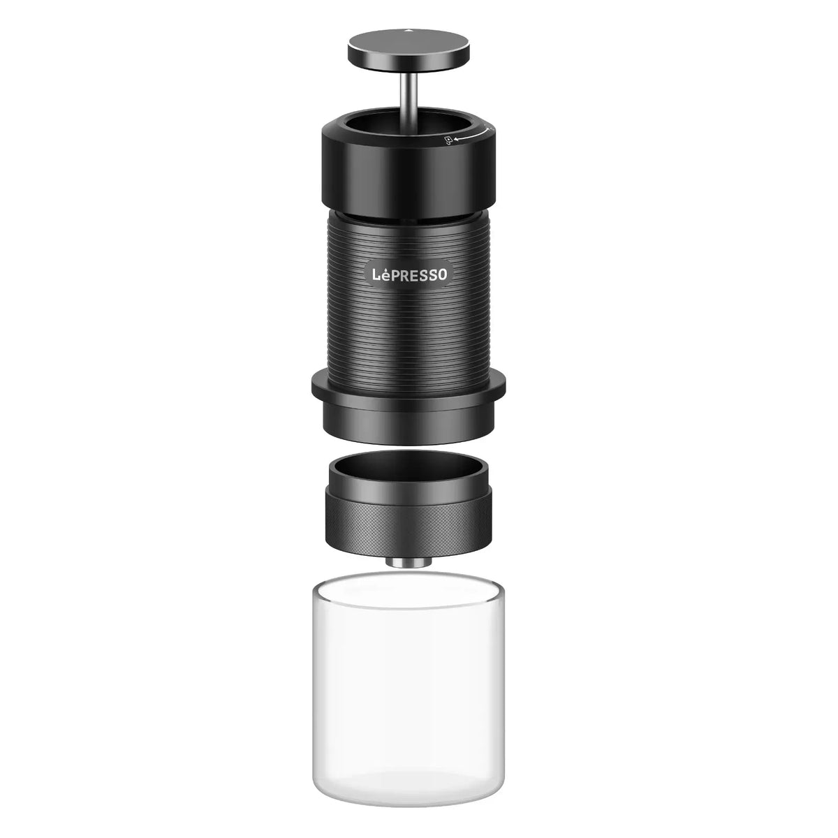 LePresso Hand Press Espresso Maker Black – image 3