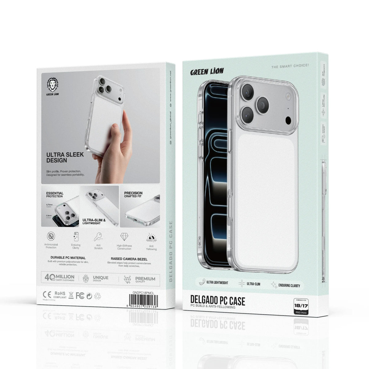 Green Lion Delgado PCCase - Clear – image 6