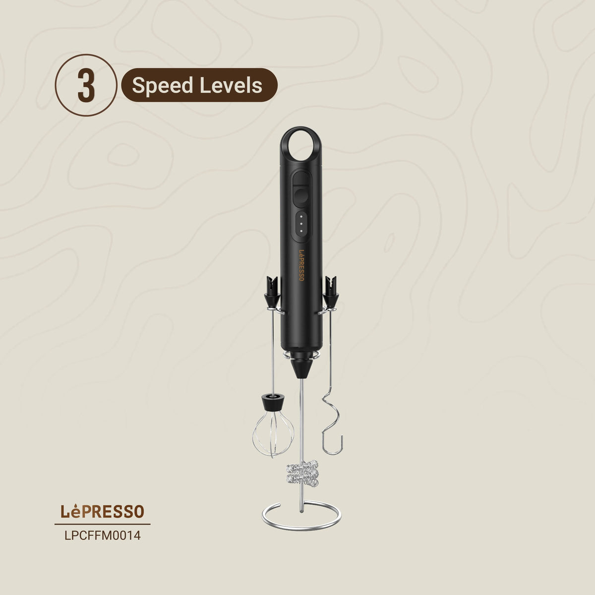 LePresso 3 in 1 Frother Black – image 18