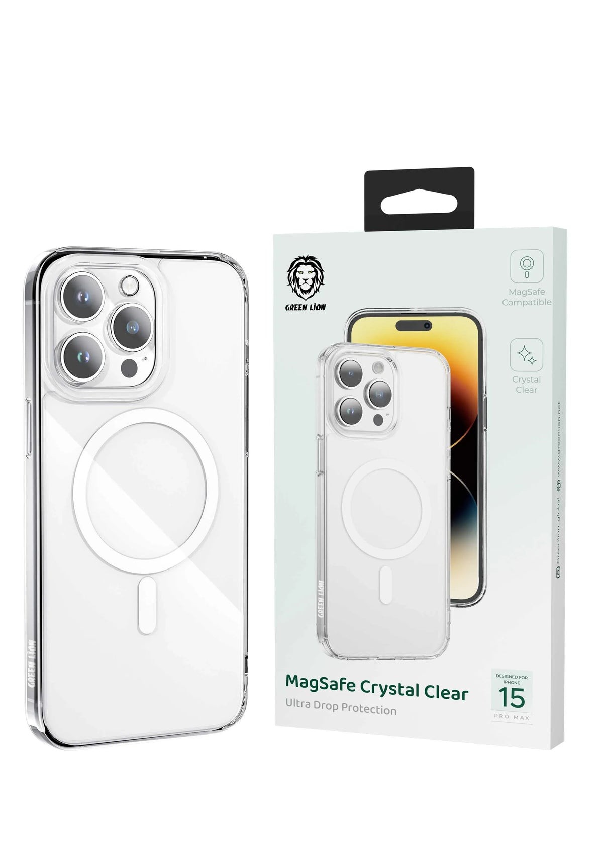 Green Lion Mag Safe Crystal Clear – image 5