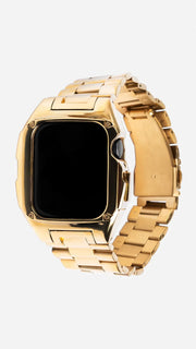 Green Lion Significato Steel Strap Case - Gold