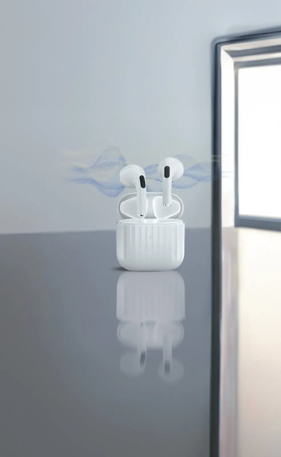 Green Lion Austin True Wireless Earbuds - White – image 4