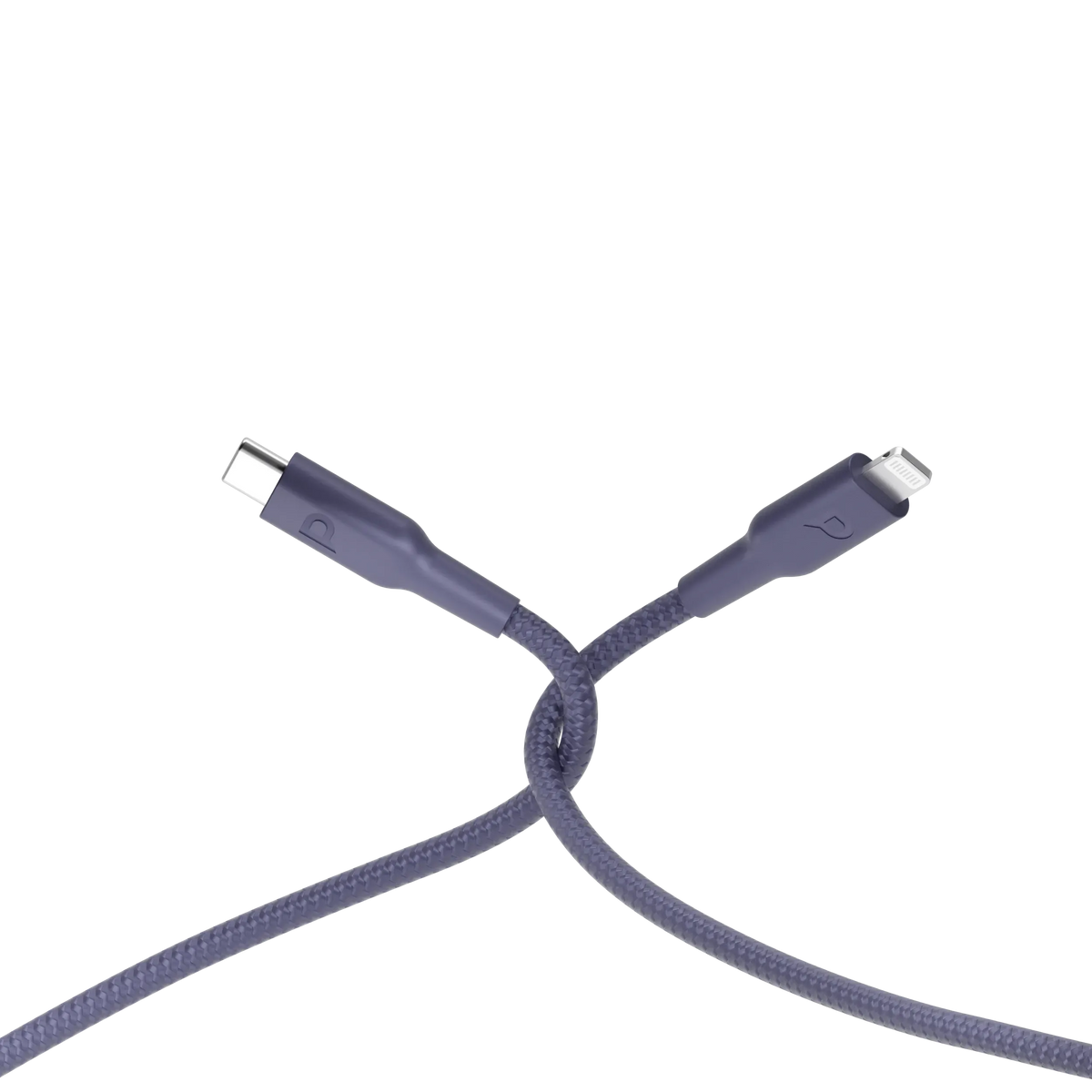 Powerology Braided USB-C To Lightning Data&Fast Charge Cable - Purple – image 8