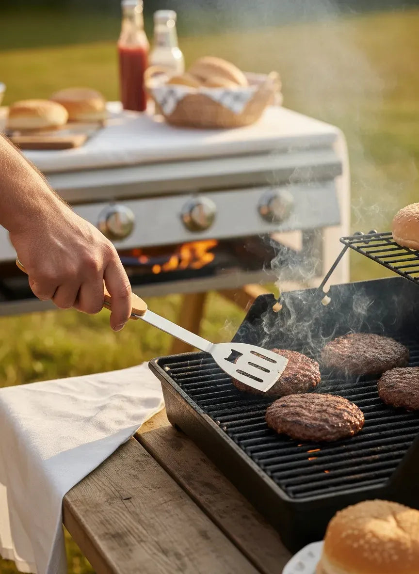 Green Lion Multifunction Bbq Tool Set Wood – image 7