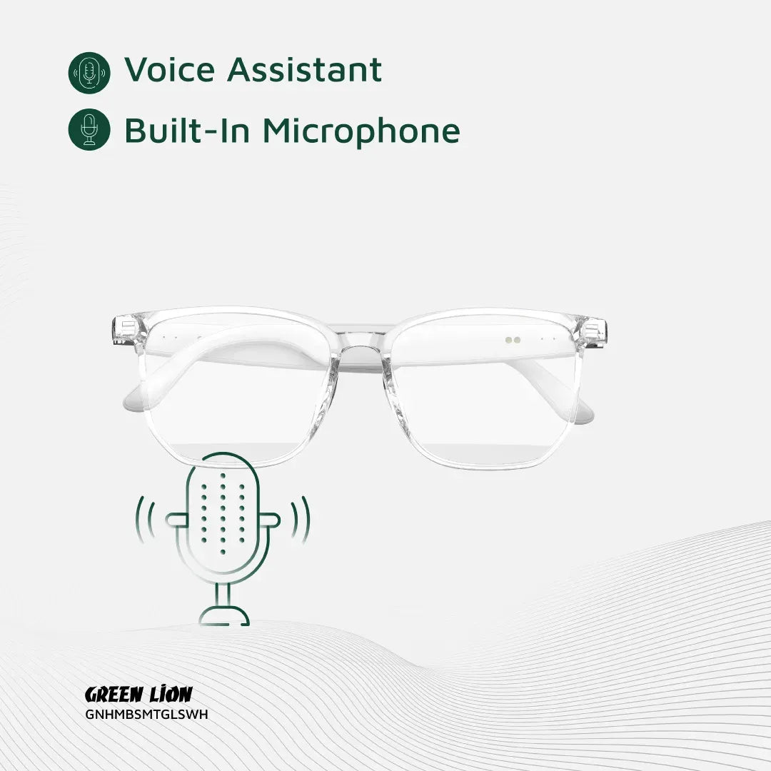 Green Lion Hamburg Smart Glasses White – image 8
