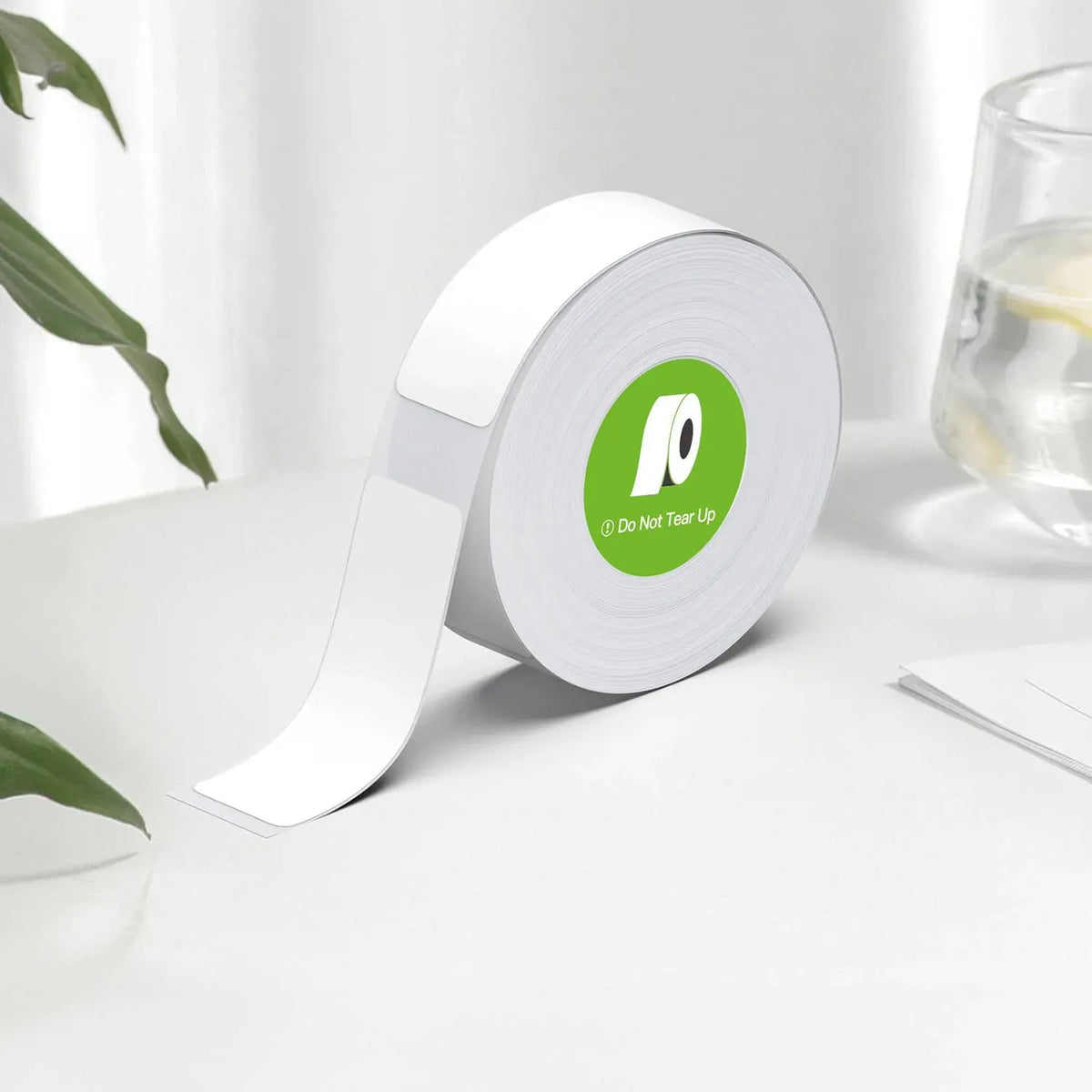 Green Lion Label Maker Tape for Thermal Printer White – image 3