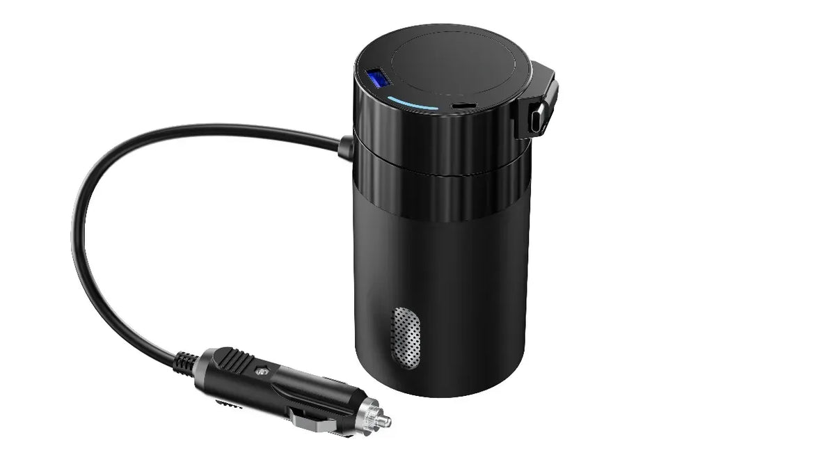 Powerology 200w Universal Car Power Inverter Black – image 3