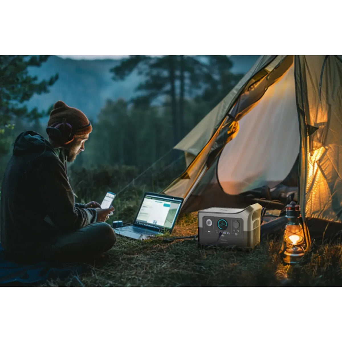 Bk Powerology Portable Power Generator Fast Charging with App 120000mAh 700w – image 2