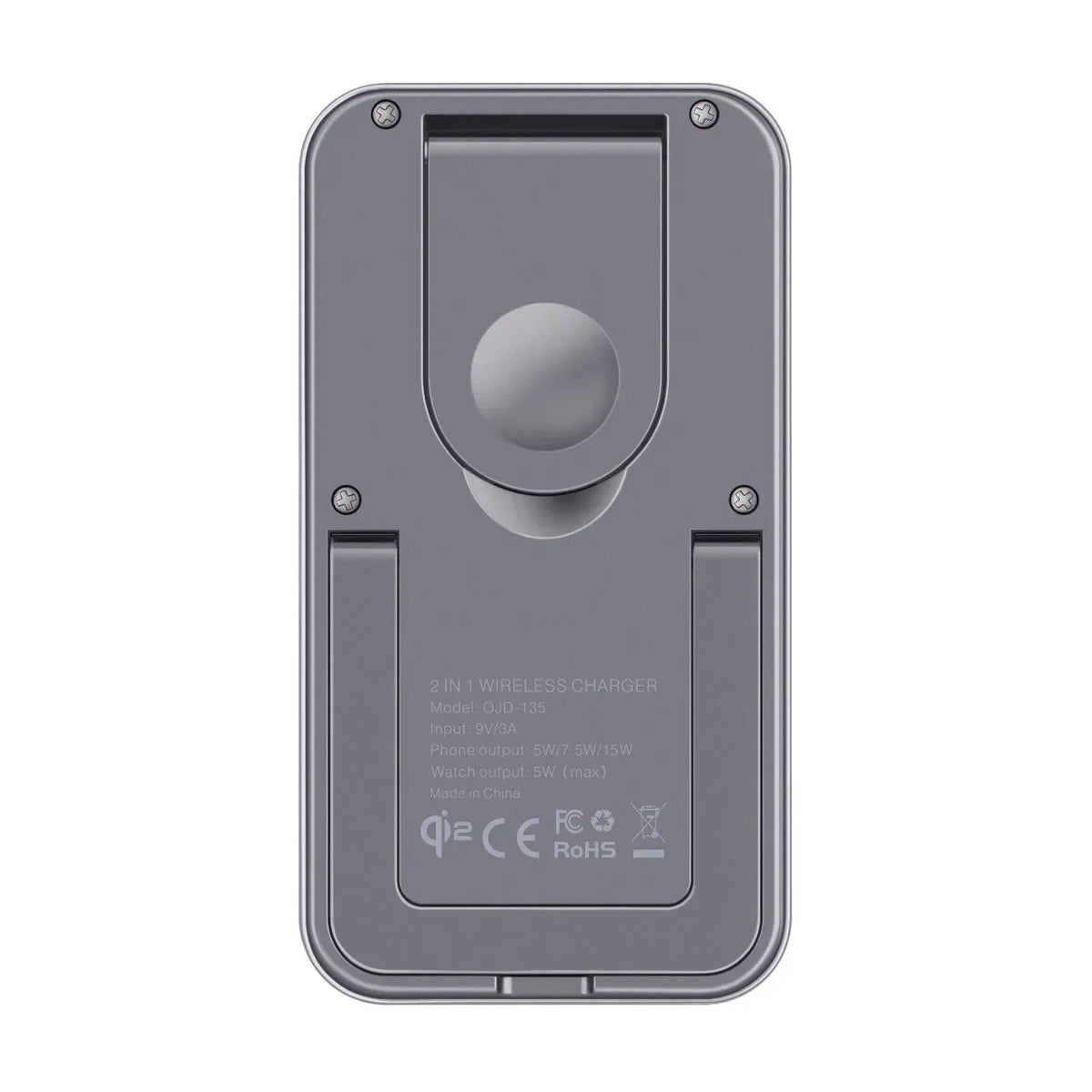 Green Lion Magstand Duo Wireless Charger with Kickstand 15w Gray – image 5