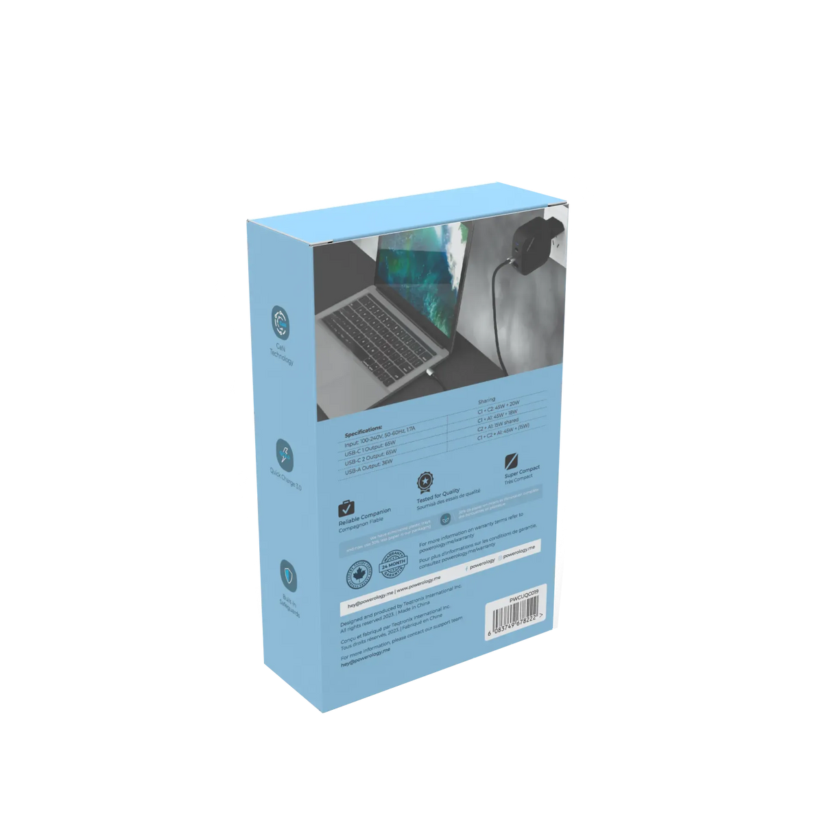 Powerology Gan Ultimate Eu Dual PD Charger – image 13