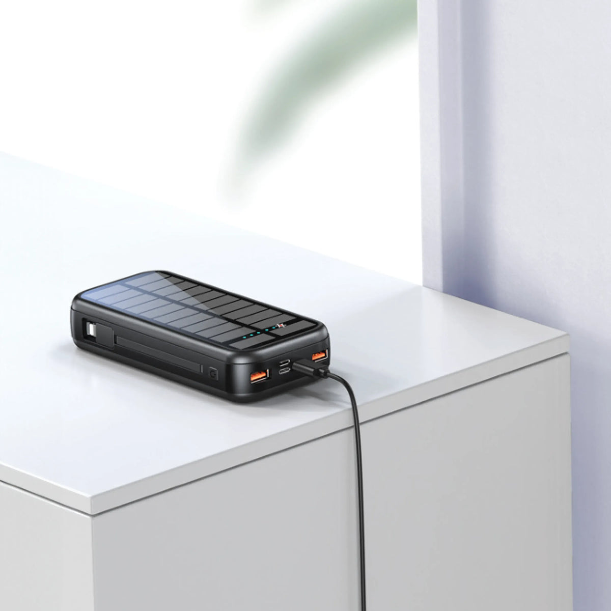 Green Lion PD 2 OWSolar 2 20000 m Ah Power Bank - Black – image 2