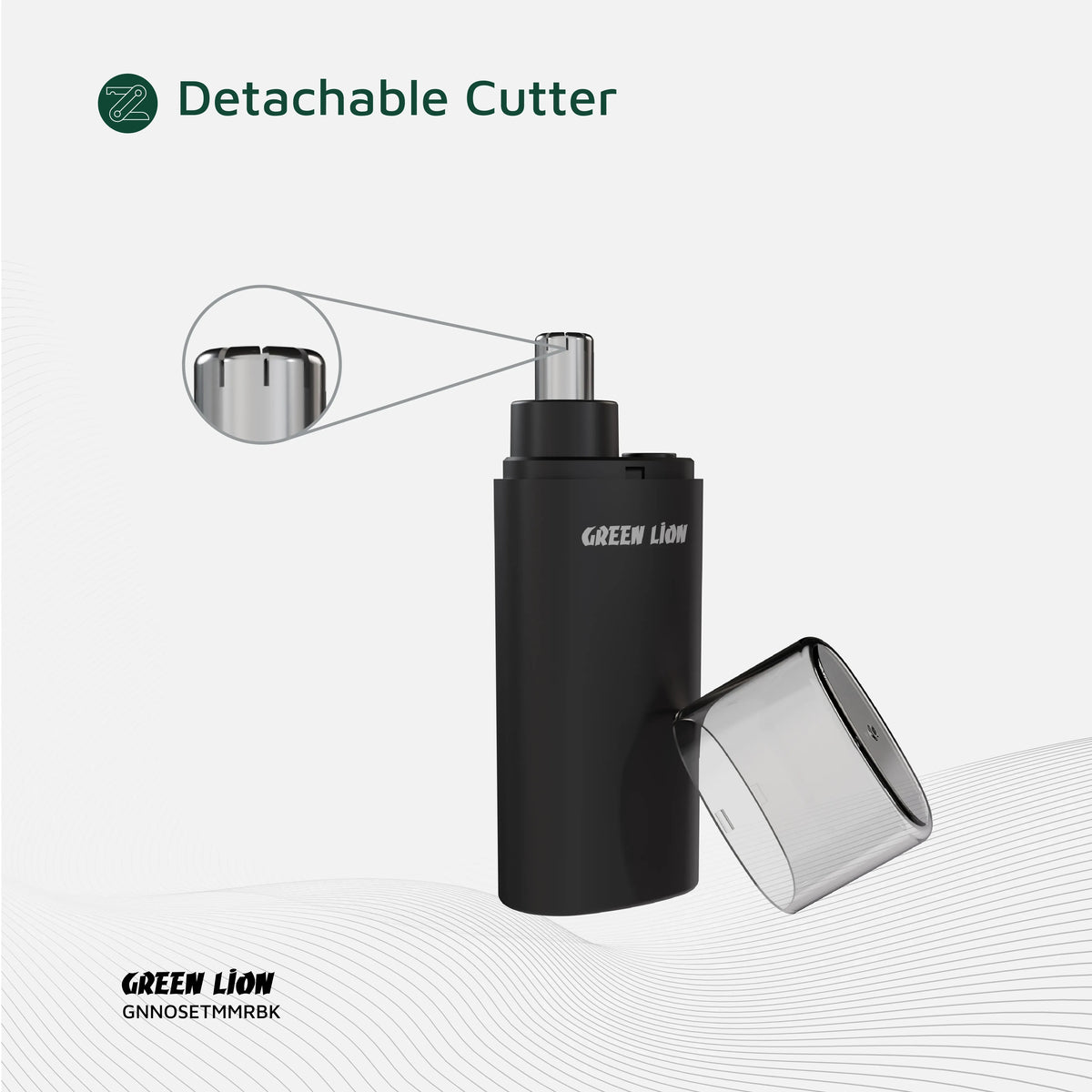Green Lion Nose Pro Nose and Ear Trimmer Black – image 3