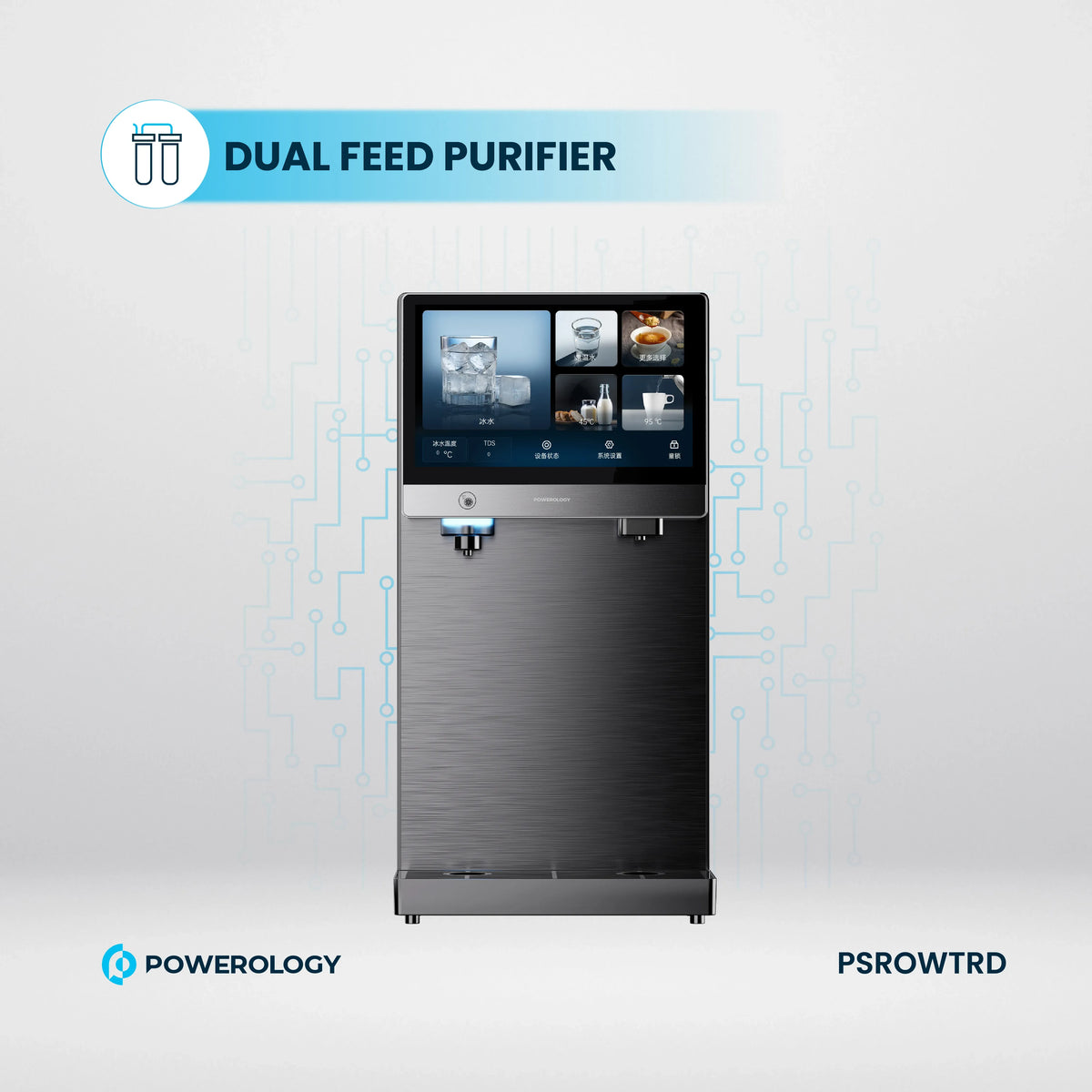 Powerology 4 Stage Reverse Osmosis Water Purifier Dispenser Black – image 18