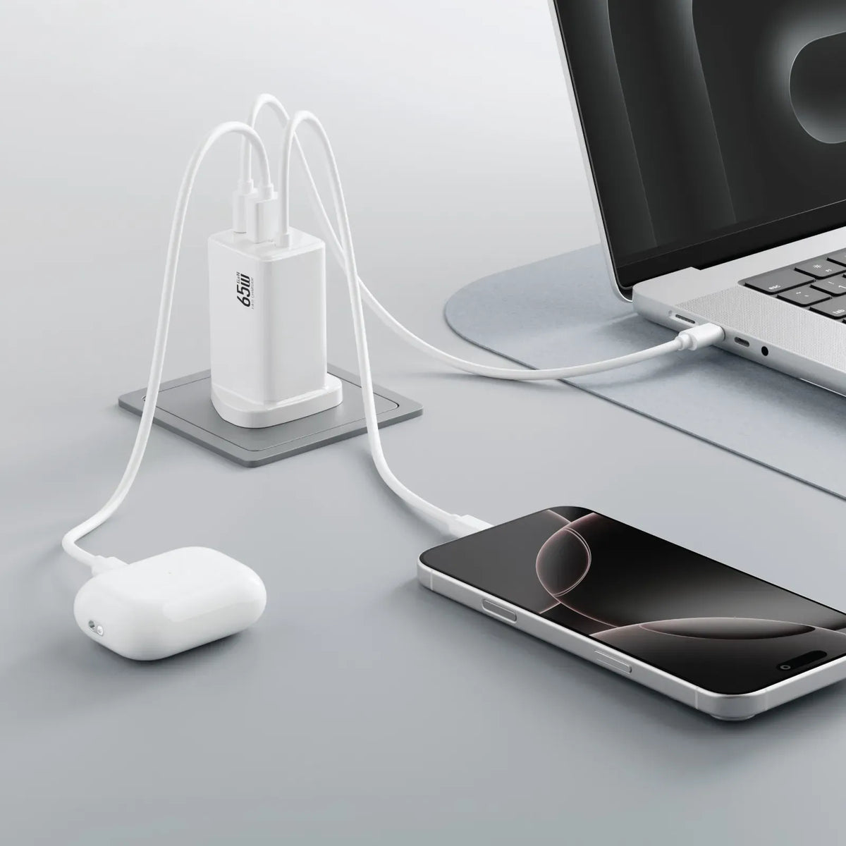 Green Lion Bridge Charge Integrated Adapter White – image 5