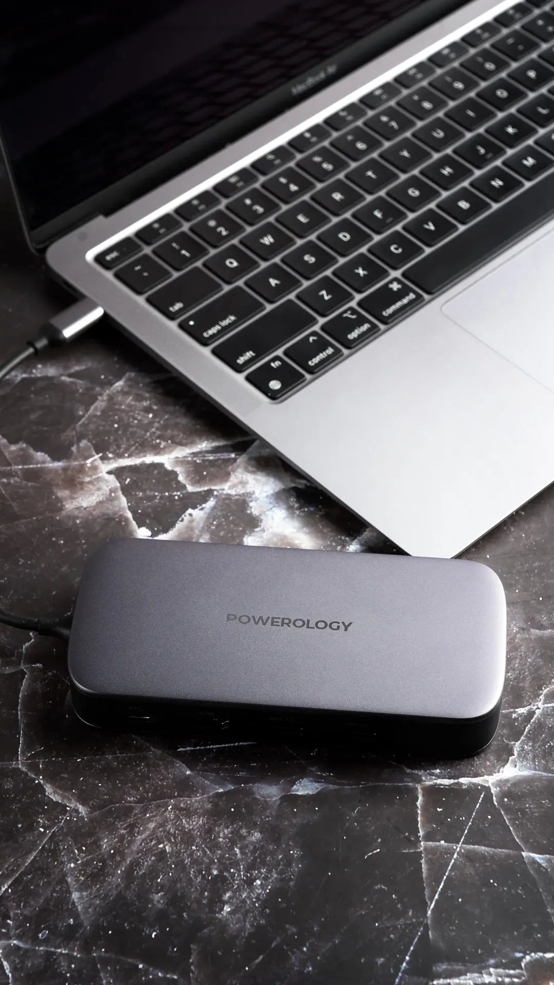 Powerology 512gb USB C Hub Ssd Drive All in One Connectivity Storage PD 100w Gray – image 11