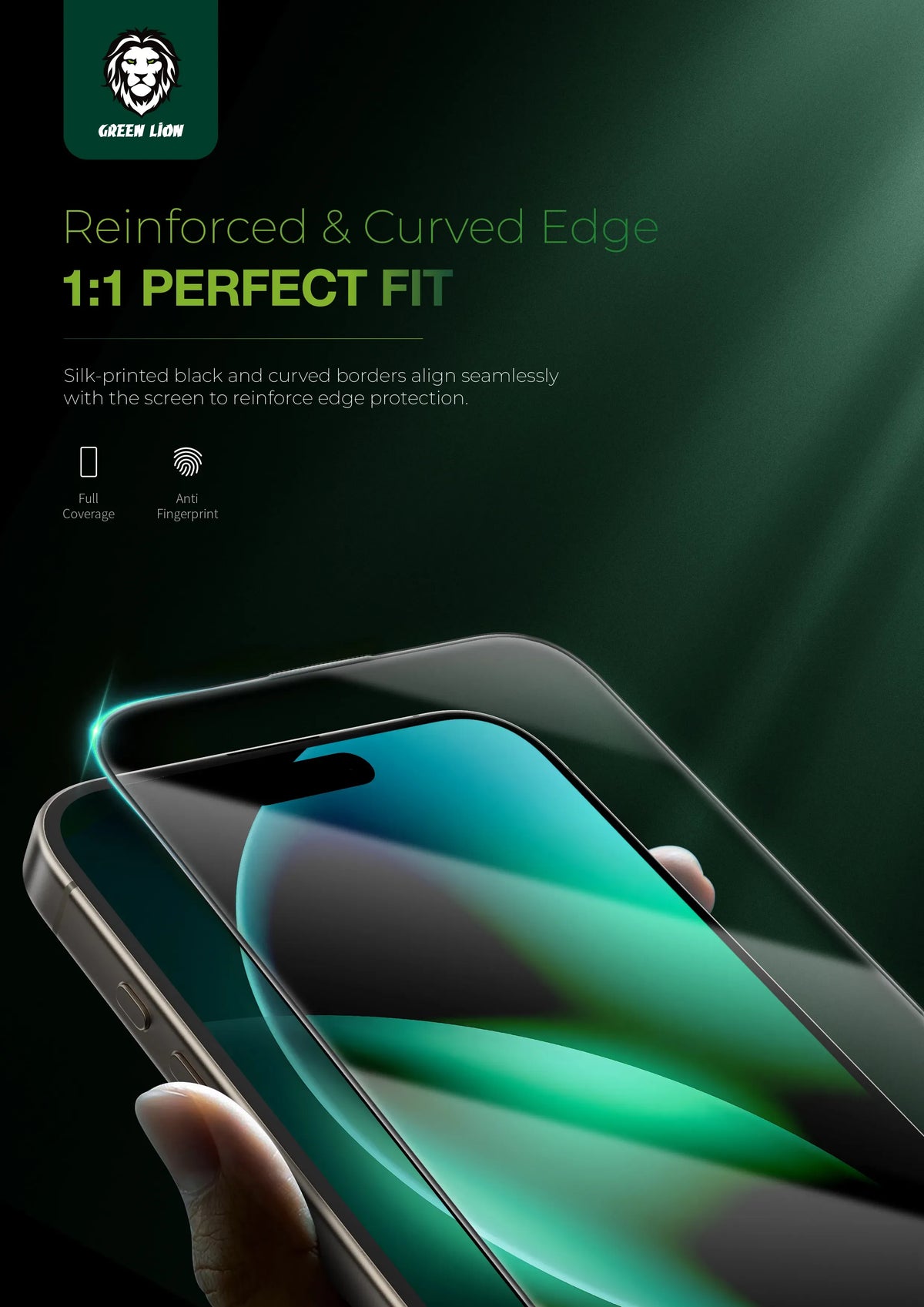 Green Lion 9 HSteve Matte AGGlass Protector - clear – image 16