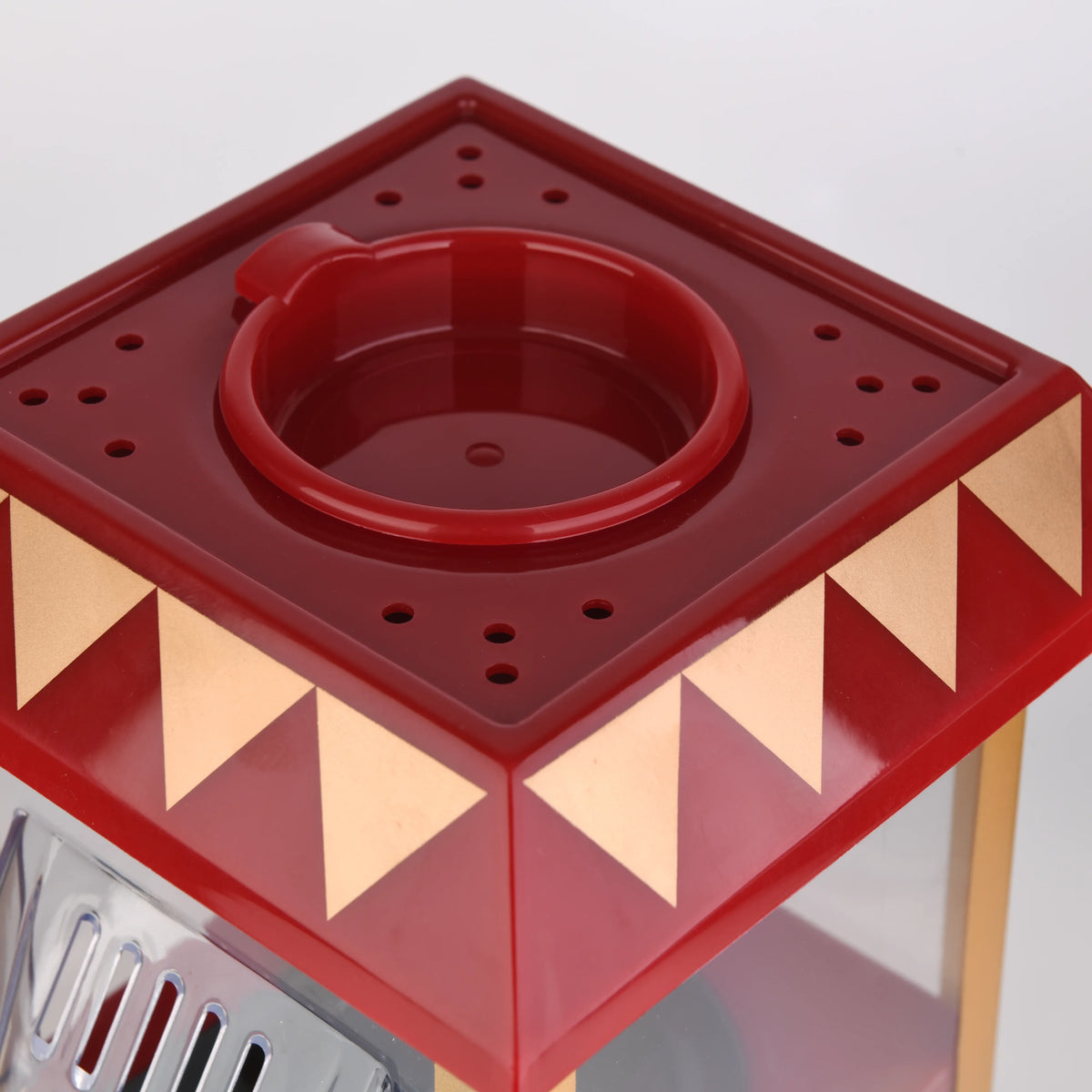Green Lion Vintage Pop Corn Maker 1200w 270ml Red – image 4