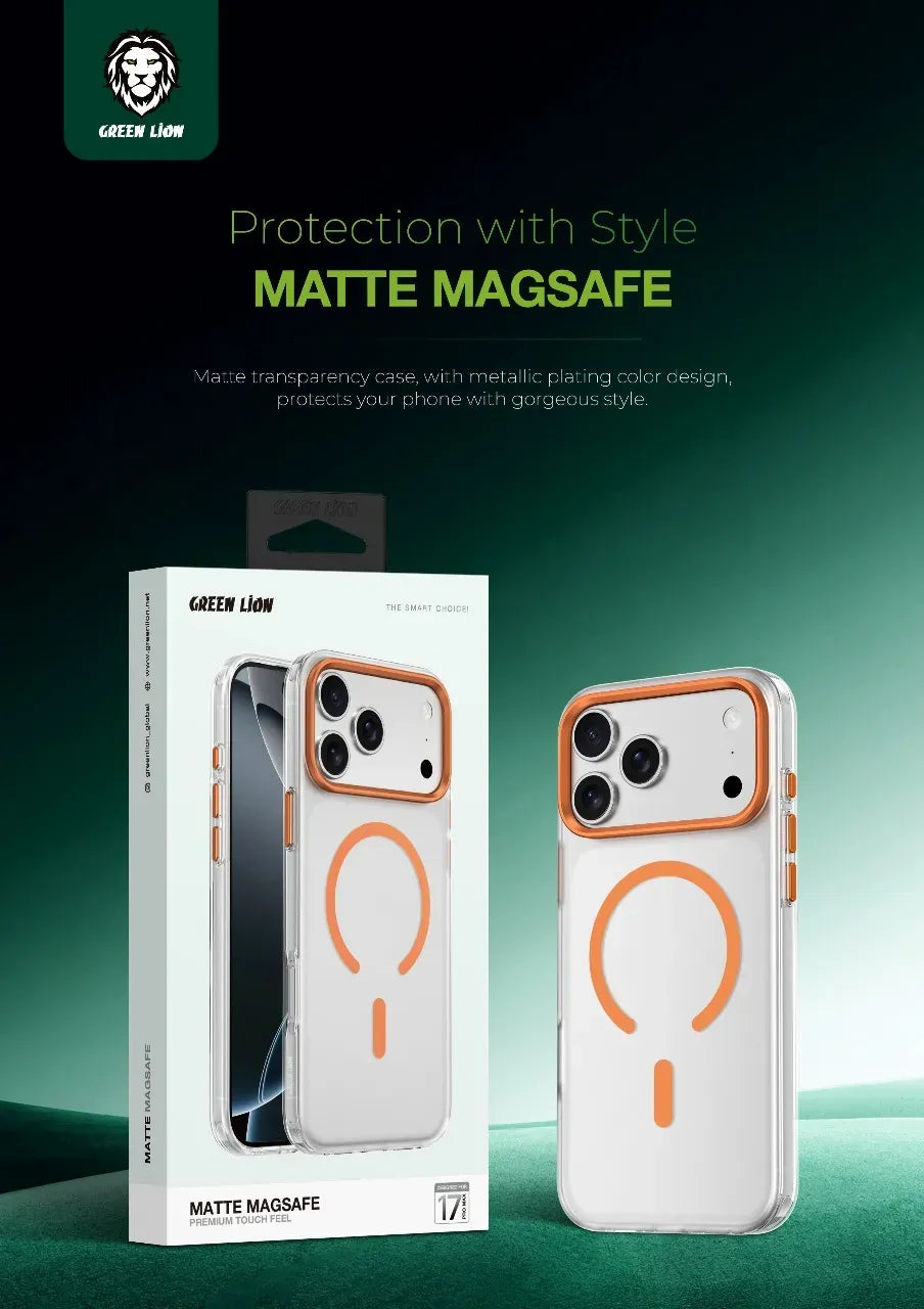Green Lion Matte Mag Safe - Orange Titanium – image 6