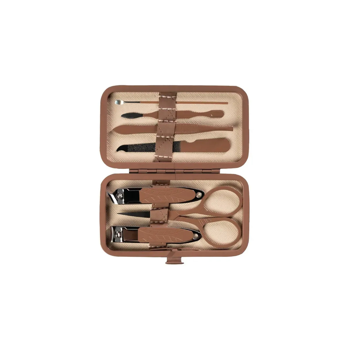 Green Lion 7 in 1 Manicure Kit Brown – image 4