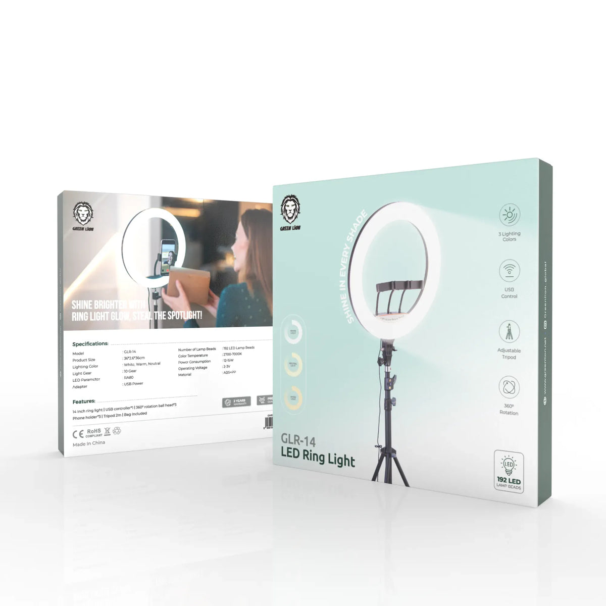 Green Lion Button Mode Ringlight 14 – image 3