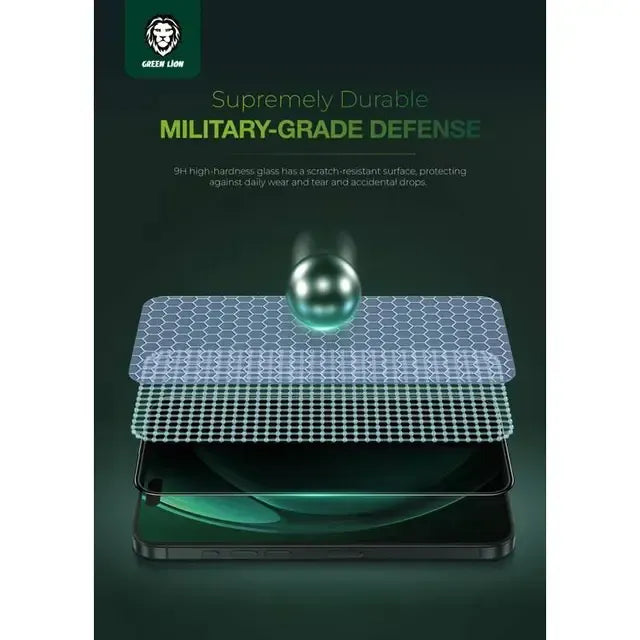 Green Lion 3 DSilicone Plus Screen Protector - Black Edge/Privacy – image 10