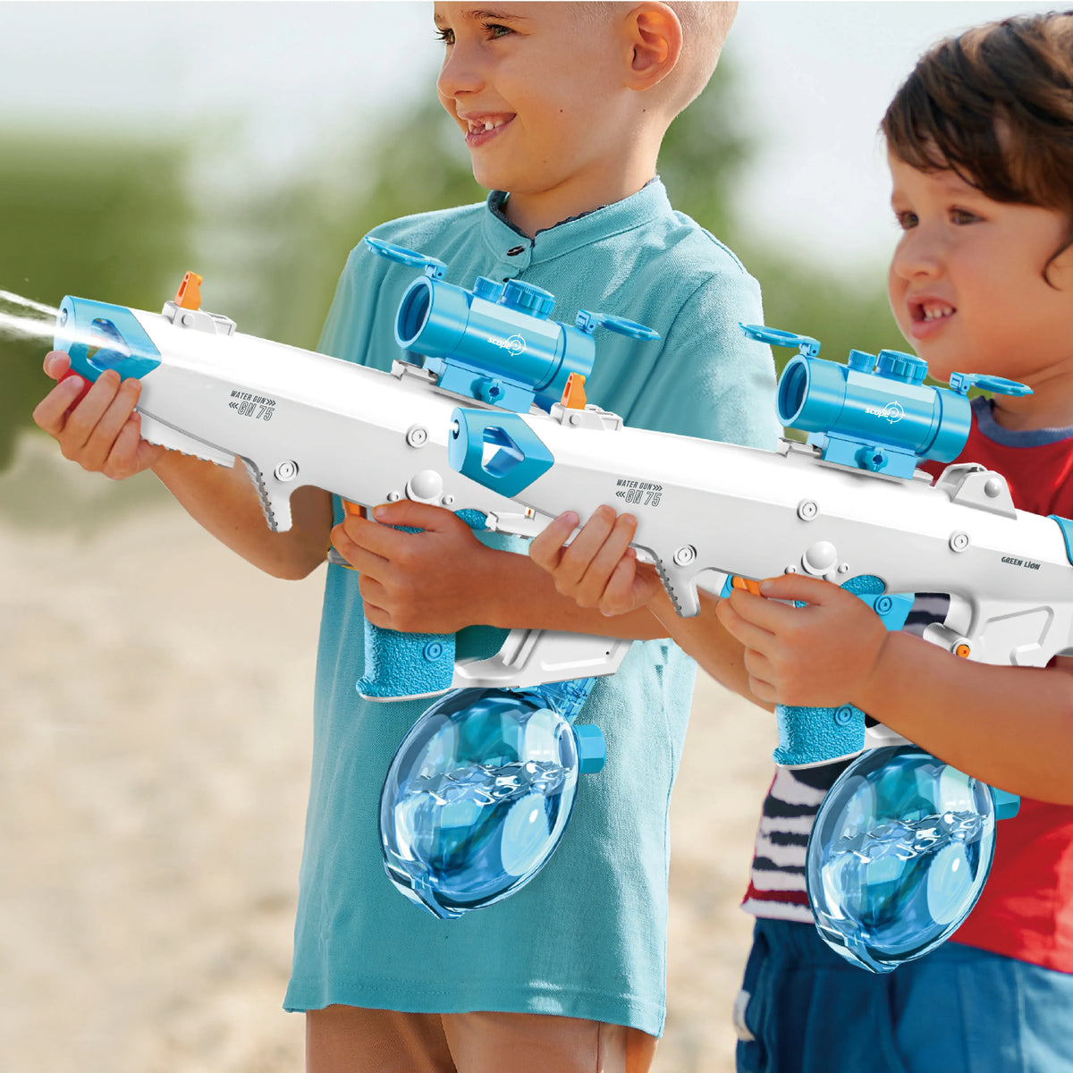 Green Lion GN 75-Electric Water Gun - Blue – image 3