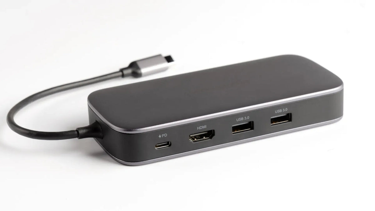Powerology 512gb USB C Hub Ssd Drive All in One Connectivity Storage PD 100w Gray – image 4