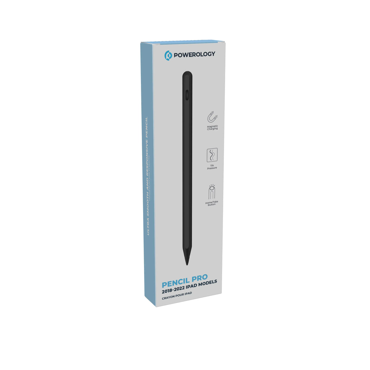 Powerology Pencil Pro(2018-2022 i Pad Models) - Black – image 4