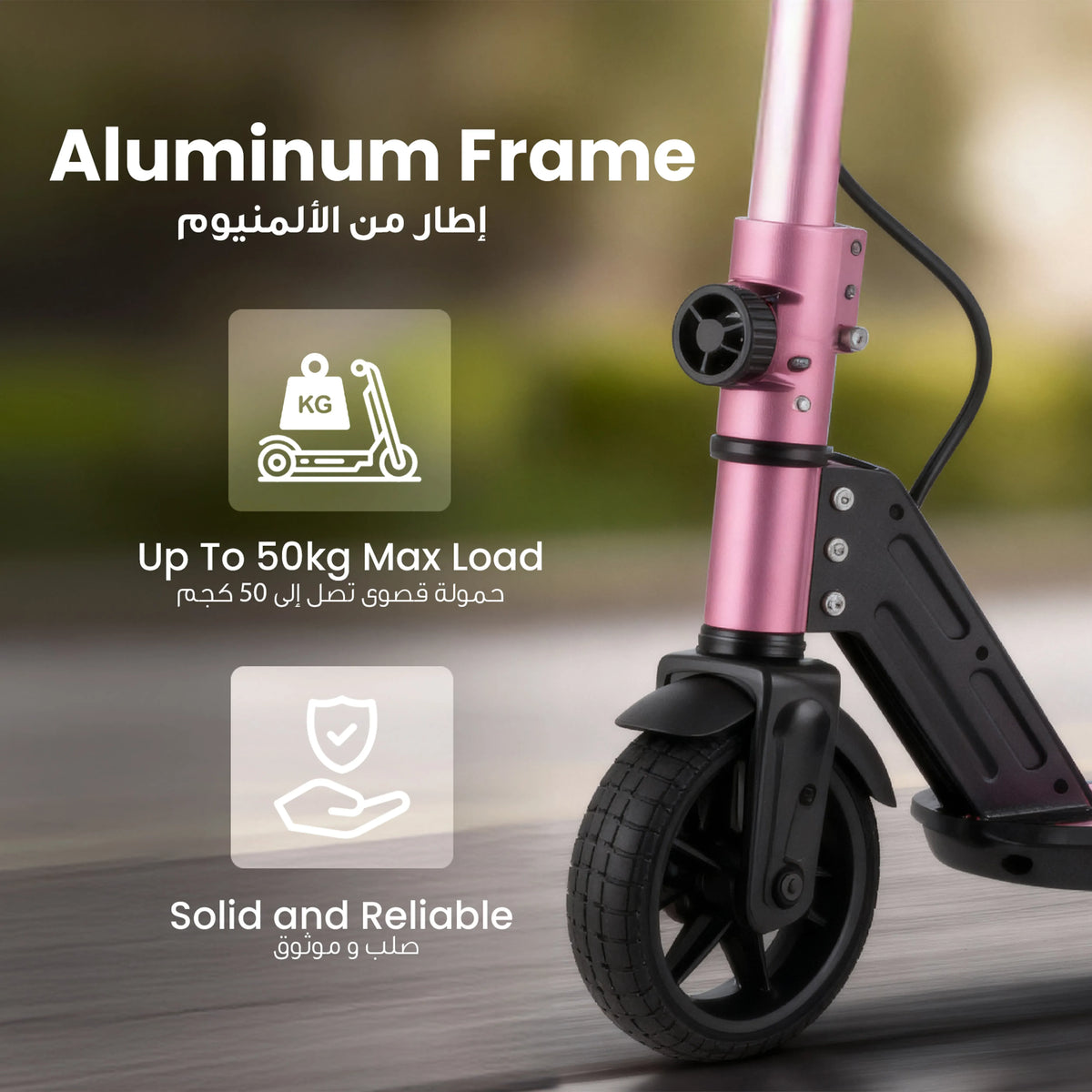 Green Lion GBK-KIDS E-Scooter - Pink – image 7