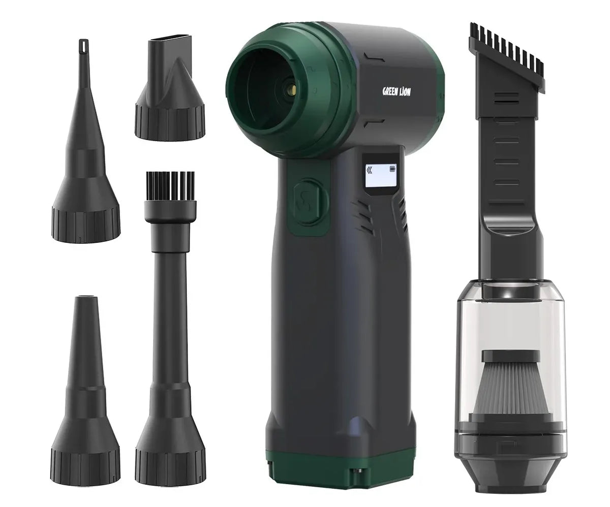 Green AIRMASTERBlower& Vacuum Cleaner 90000 RPM - Black – image 5