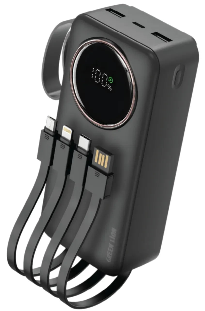 Green Lion Power Pulse 30000mAh Power Bank Black – image 3