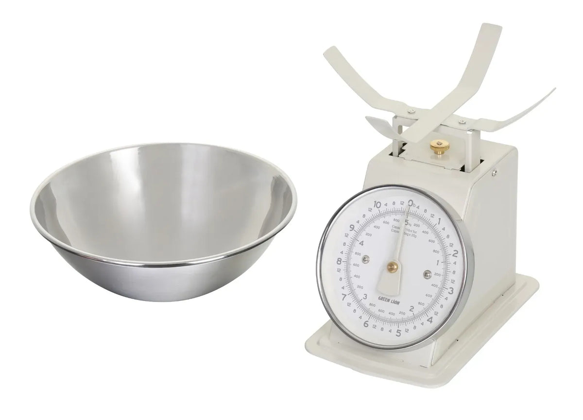 Green Lion Vintage Kitchen Scale Cream – image 5