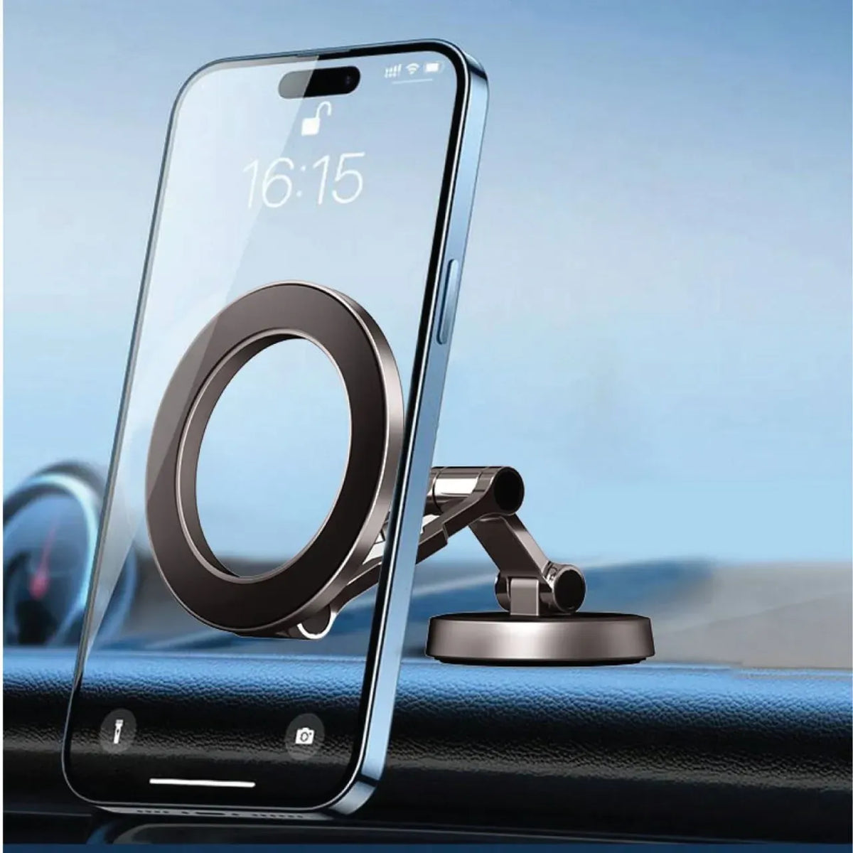 Green Lion Magsnap Car Phone Holder Grey – image 4