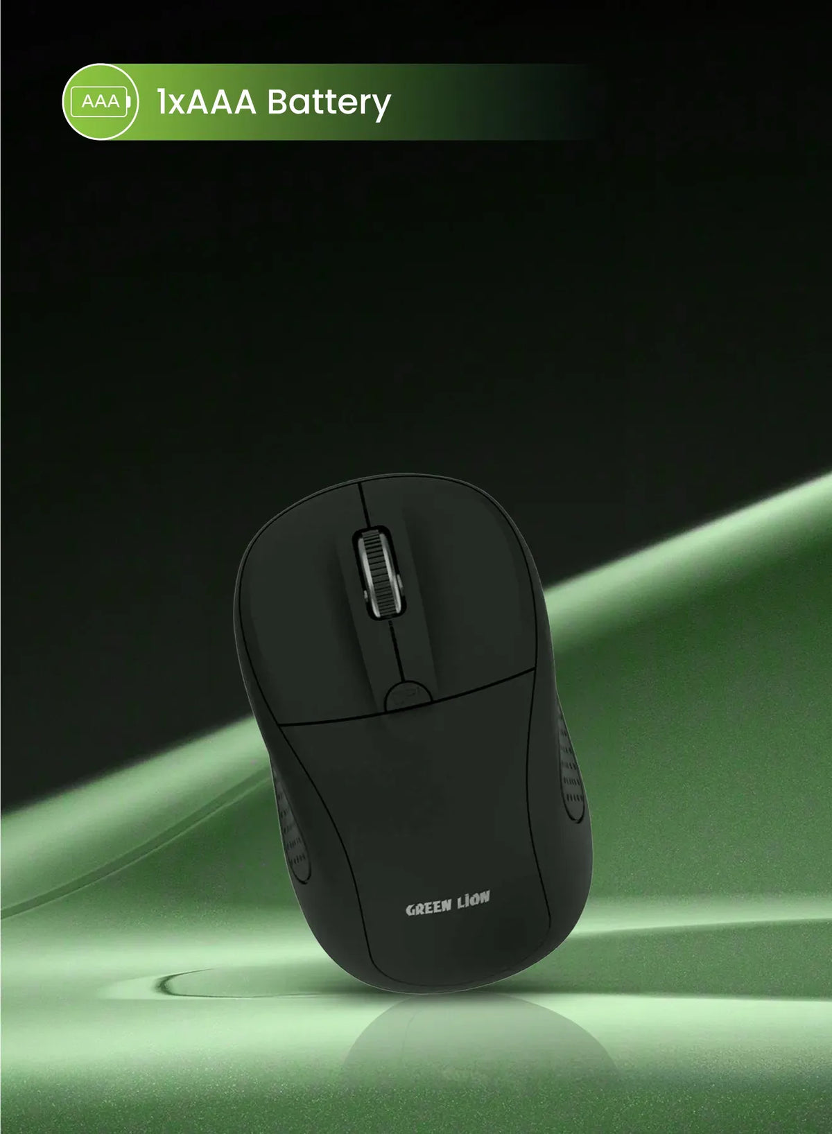 Green Lion G200 Wireless Mouse Black – image 12