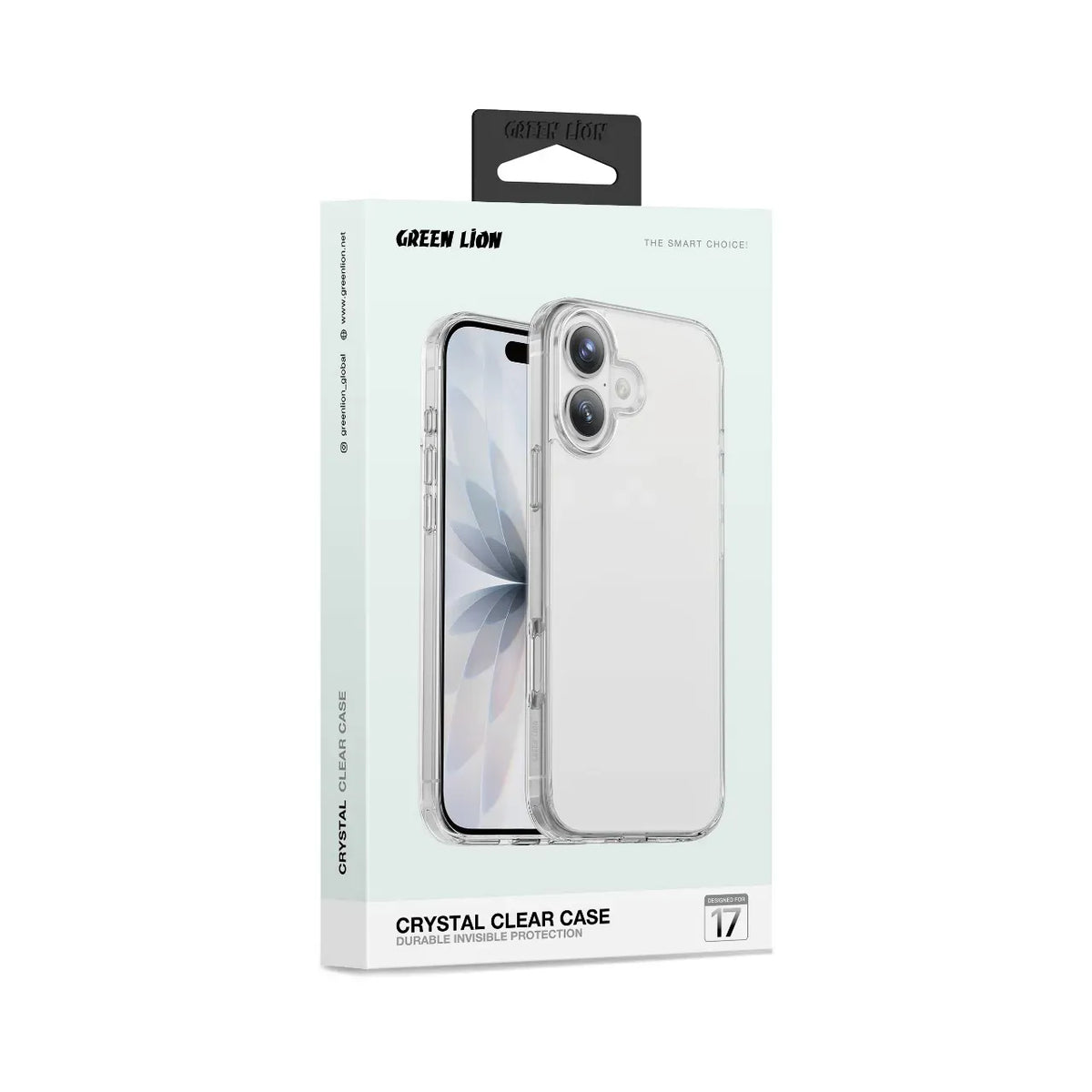 Green Lion Crystal Clear Case