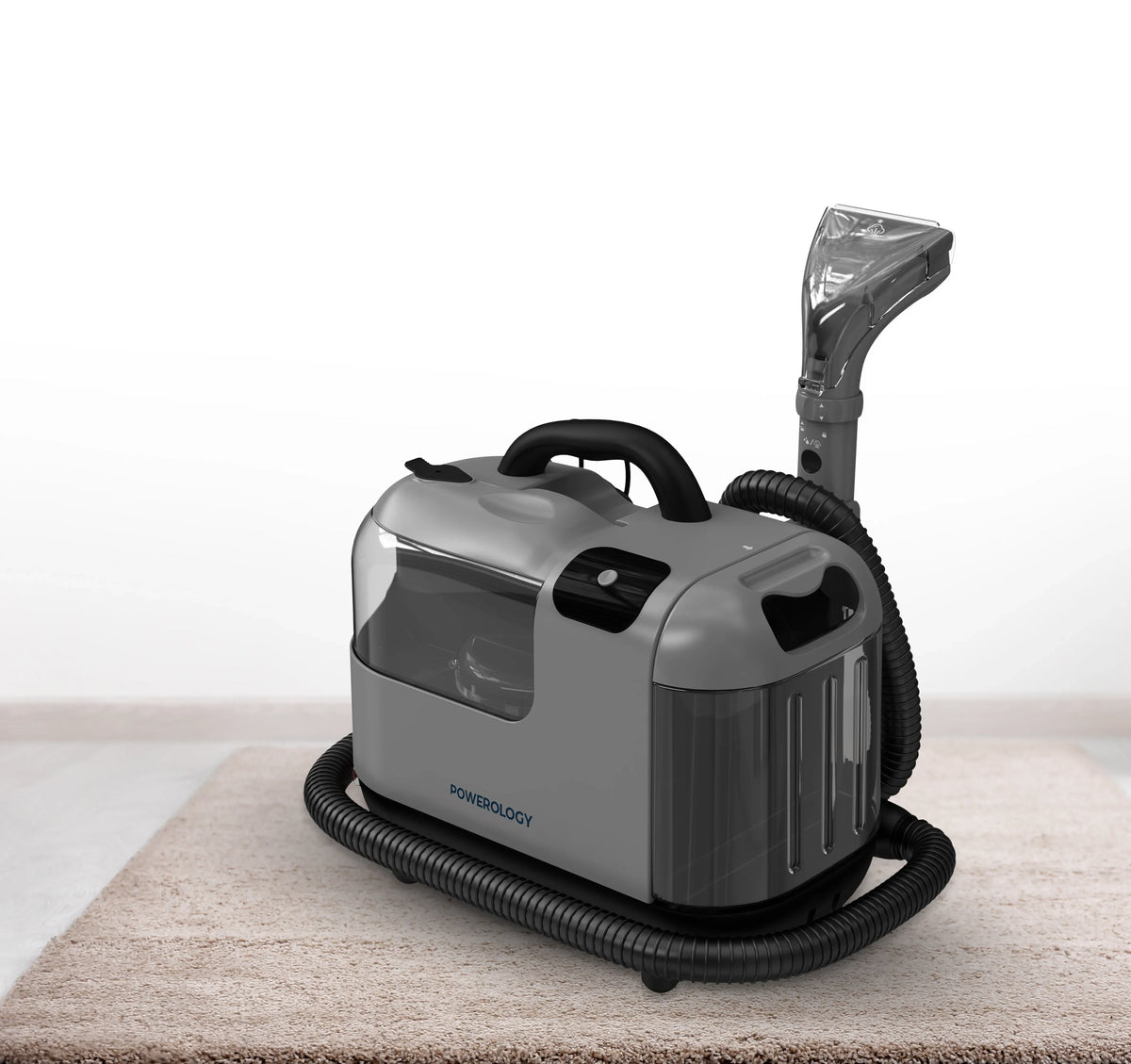 Powerology Powerful Spot Stain Cleaner Hot Water Steam Function Black – image 13