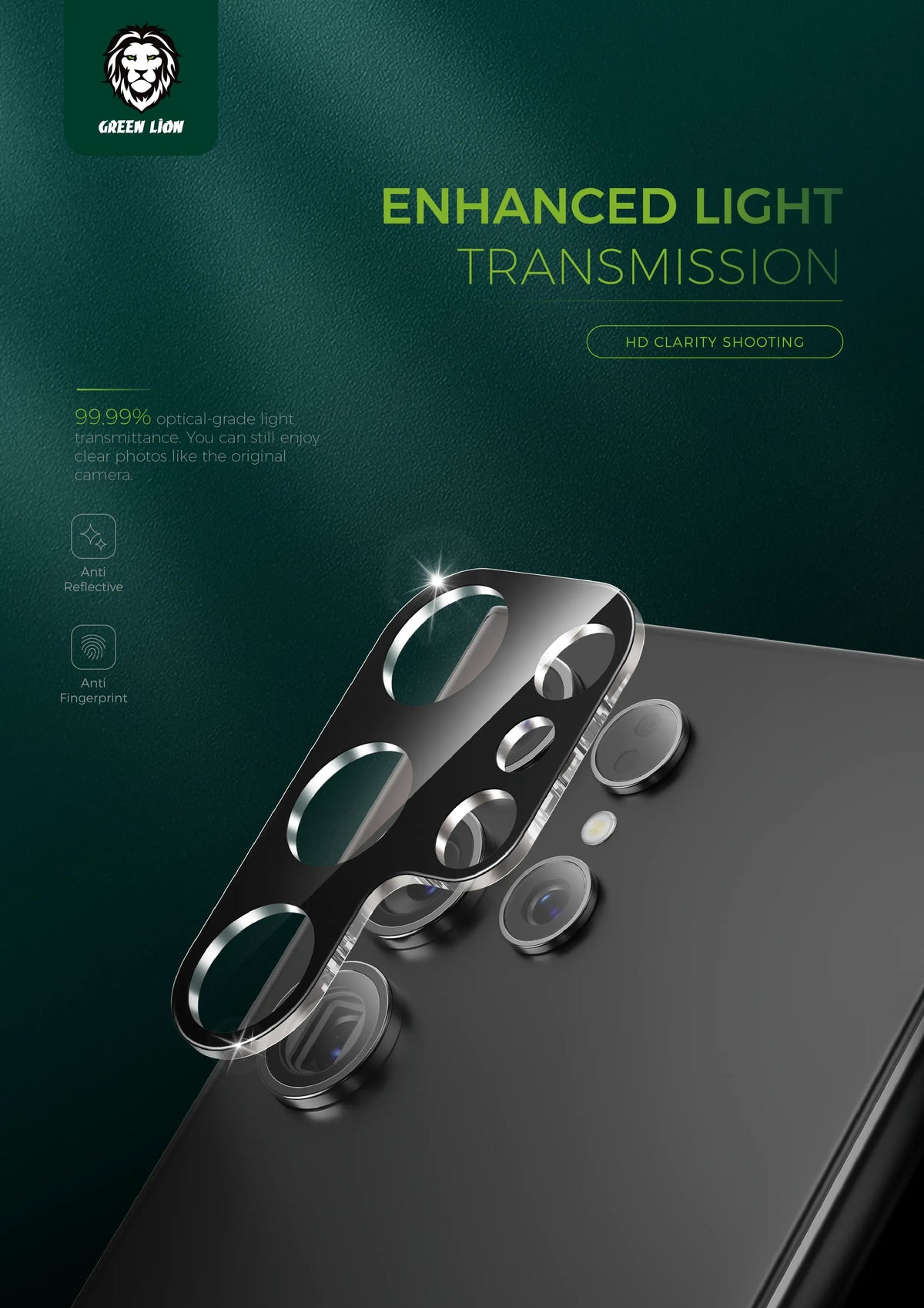 Green Lion Acrylic Lens Protector - Clear – image 9