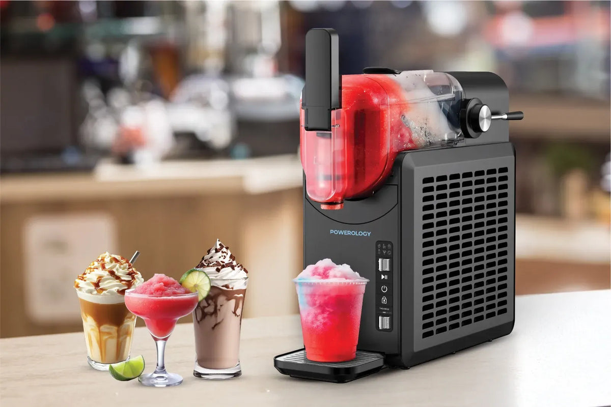 Powerology Aqua Frost Instant Slushie Machine Black – image 2