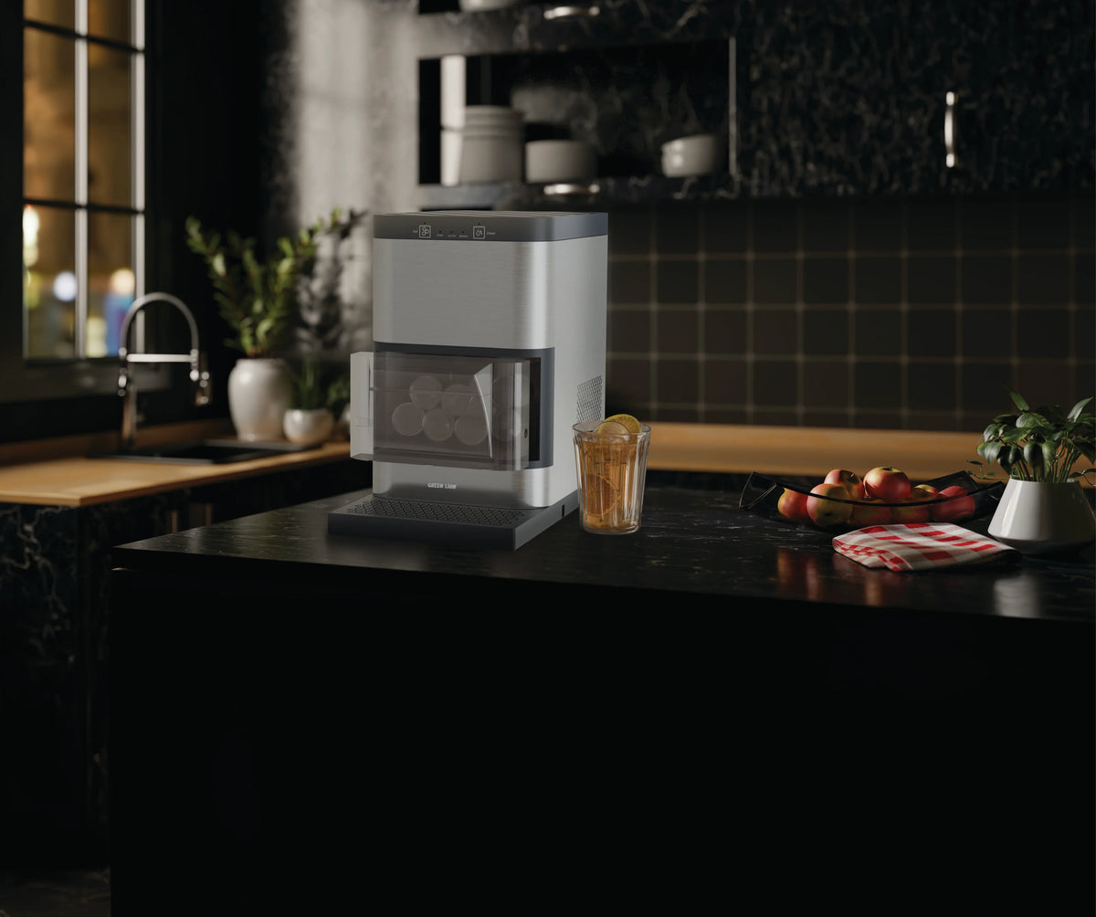 Green Lion Crystal Sphere Ice Maker Gray – image 2