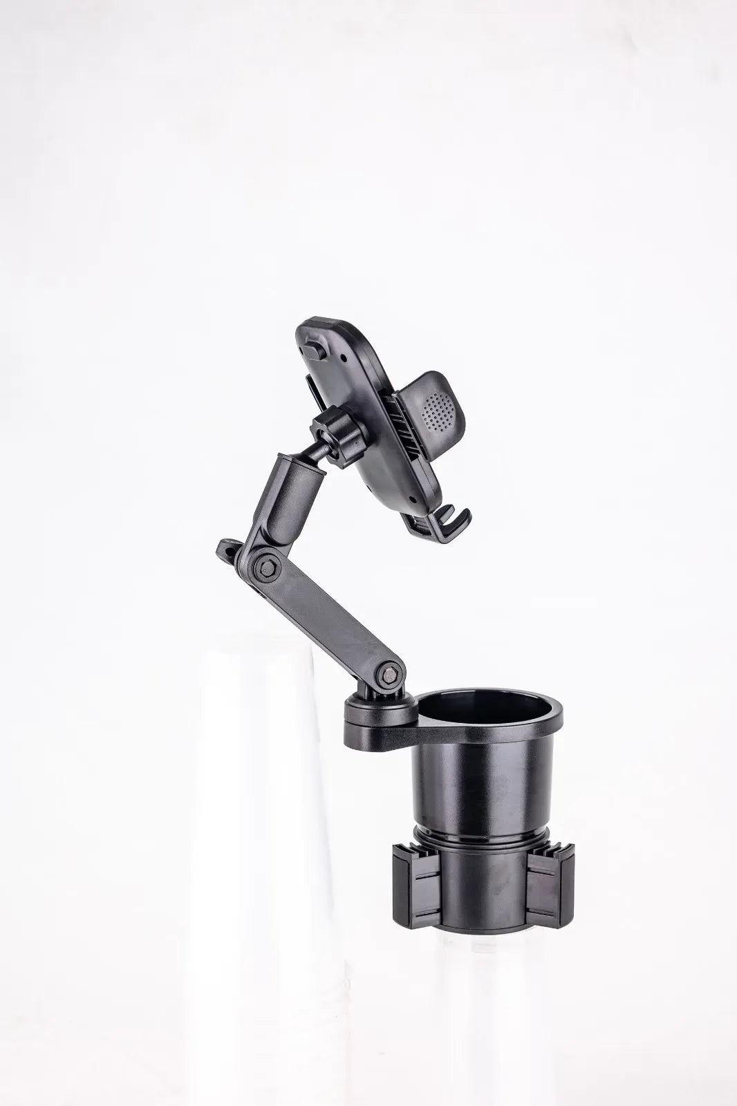 Green Lion 2 in 1 Flexgrip Car Cup Holder Phone Mount Black – image 2