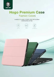 Green Lion Hogo Premium Casewith Pencil Holder - Blue