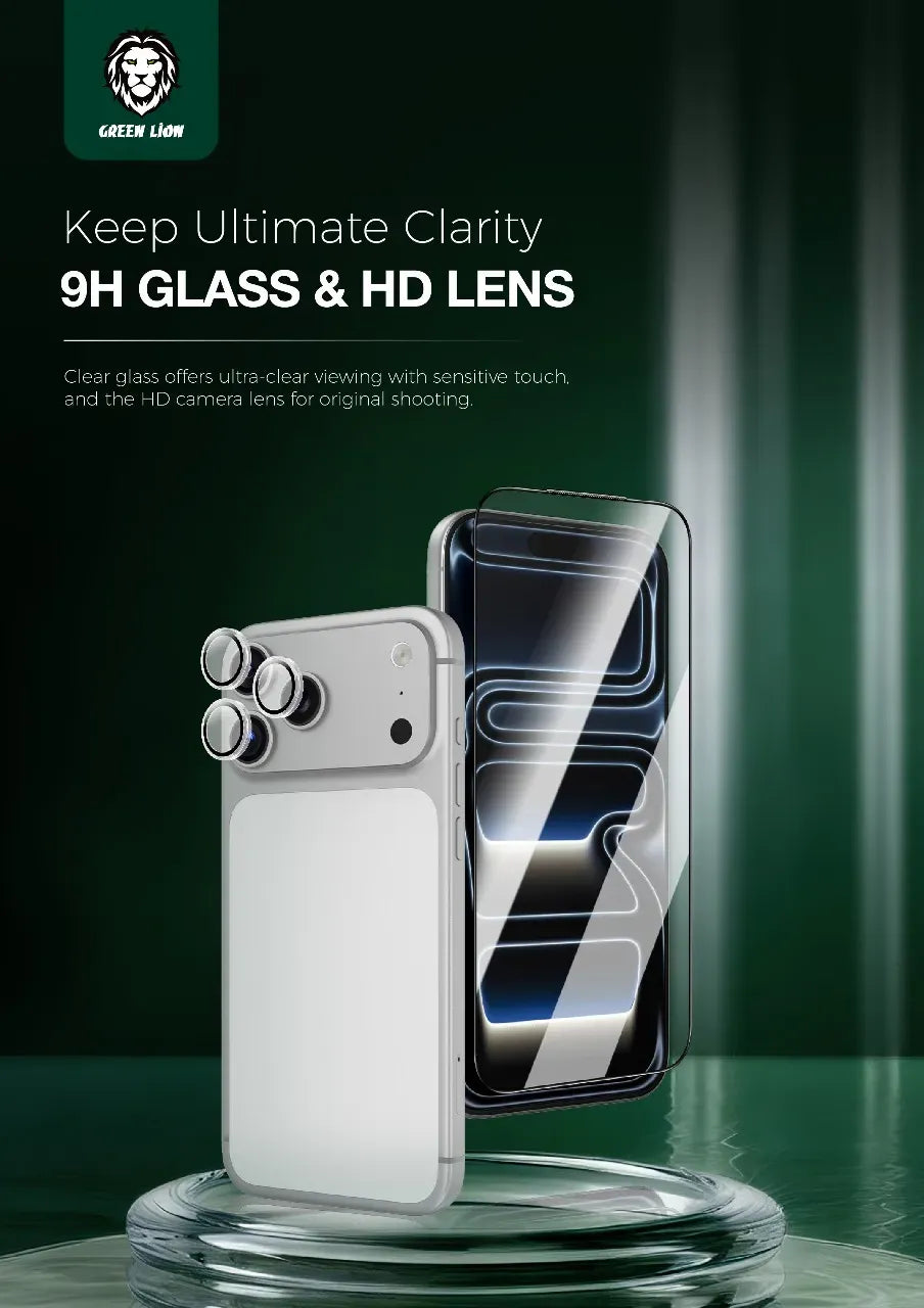 Green Lion 4 in 1 Combo For i Phone 17 - Clear – image 3