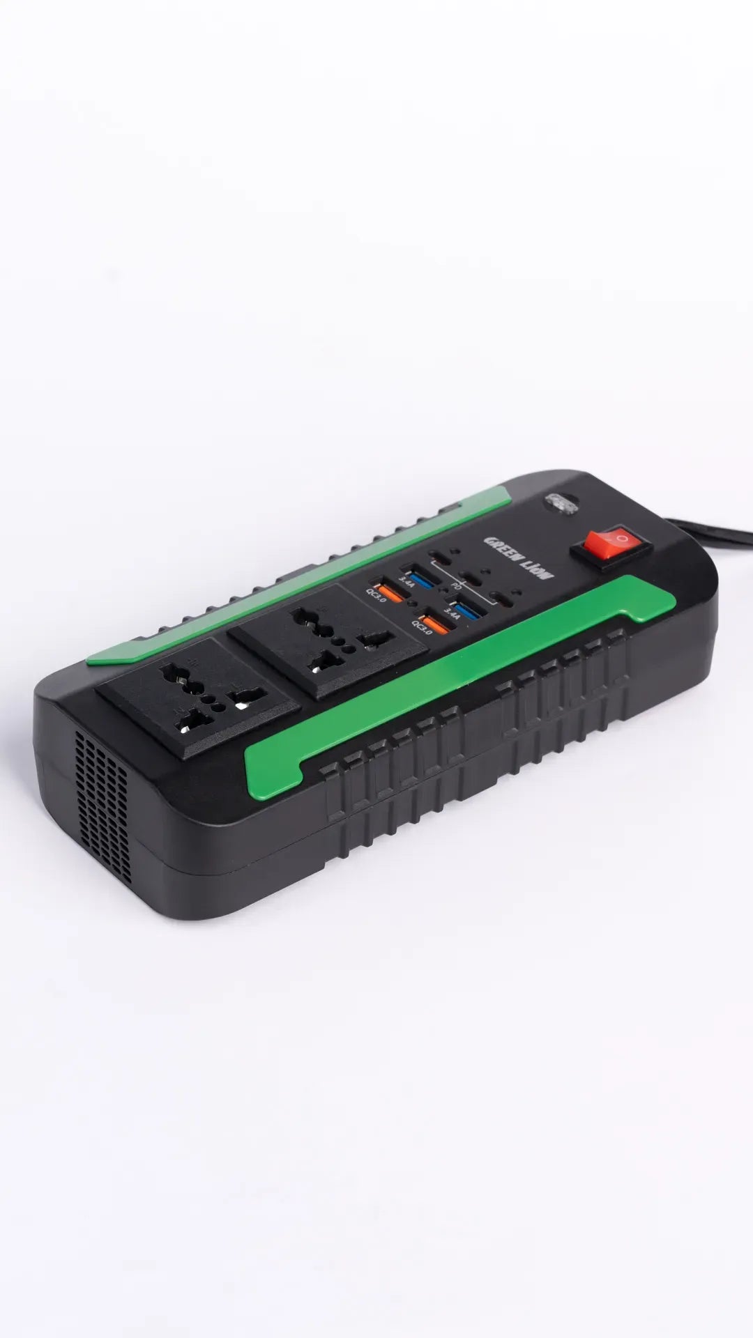 Green Lion Spark 300 Power Inverter - Black – image 3