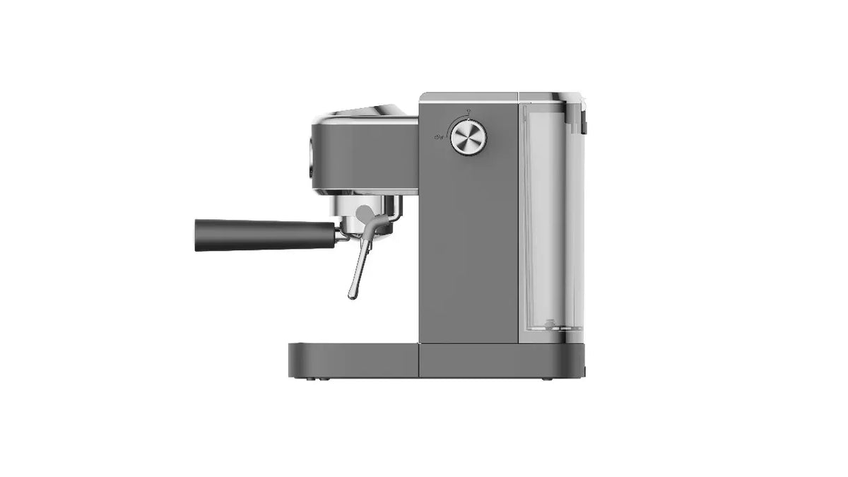 LePresso Hot Cold Espresso Maker with Steam Wand and Pressure Gauge Gray – image 3