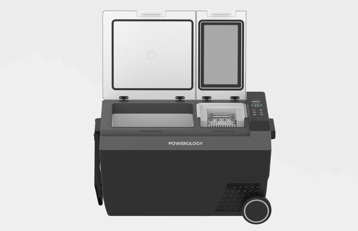 Powerology Portable Outdoor Fridge Ice Maker Black – image 3