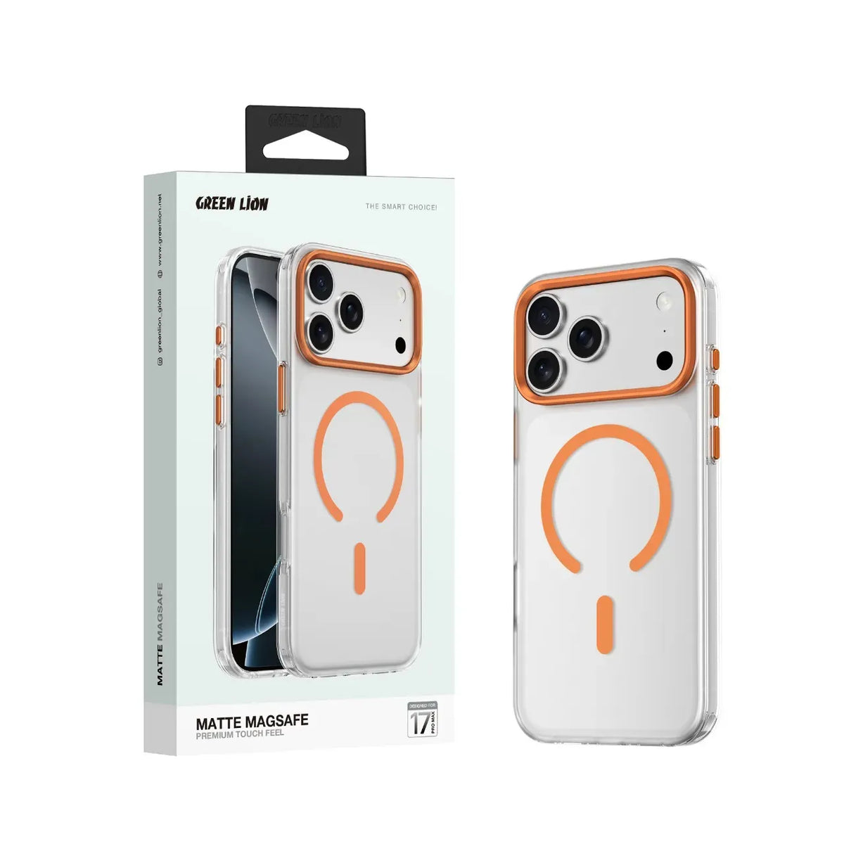 Green Lion Matte Mag Safe - Orange Titanium – image 3
