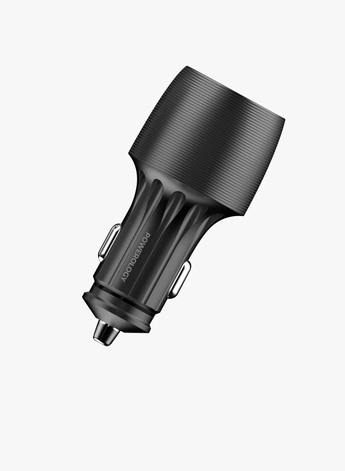Powerology Velox 66w Dual Port Car Charger Black – image 4