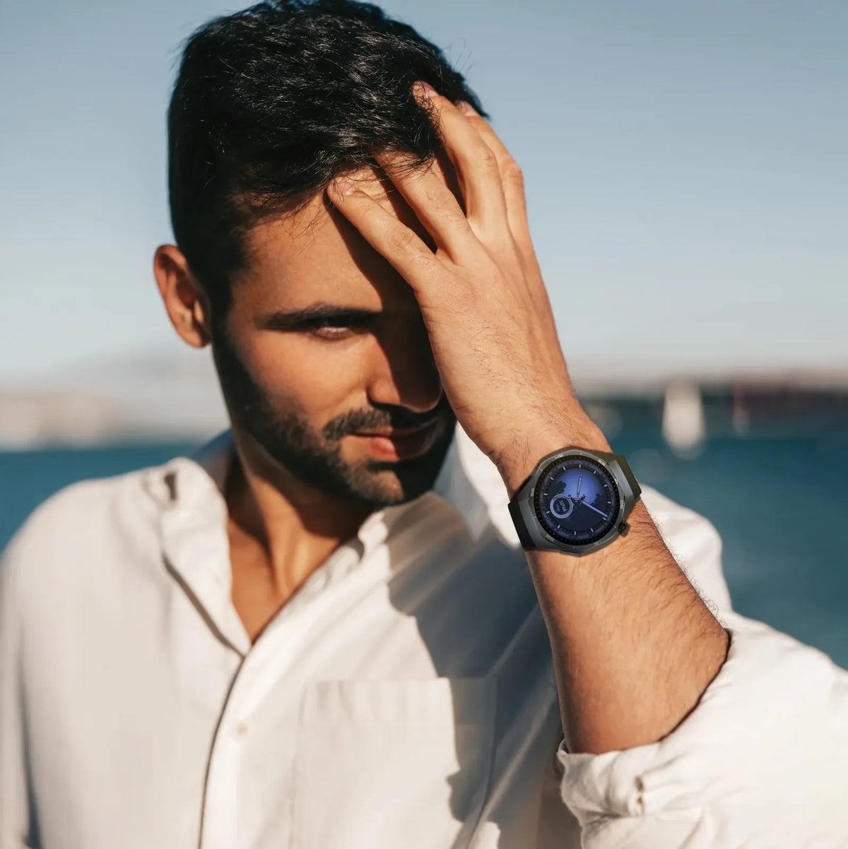 Green Lion Tech Master Smart Watch - Black