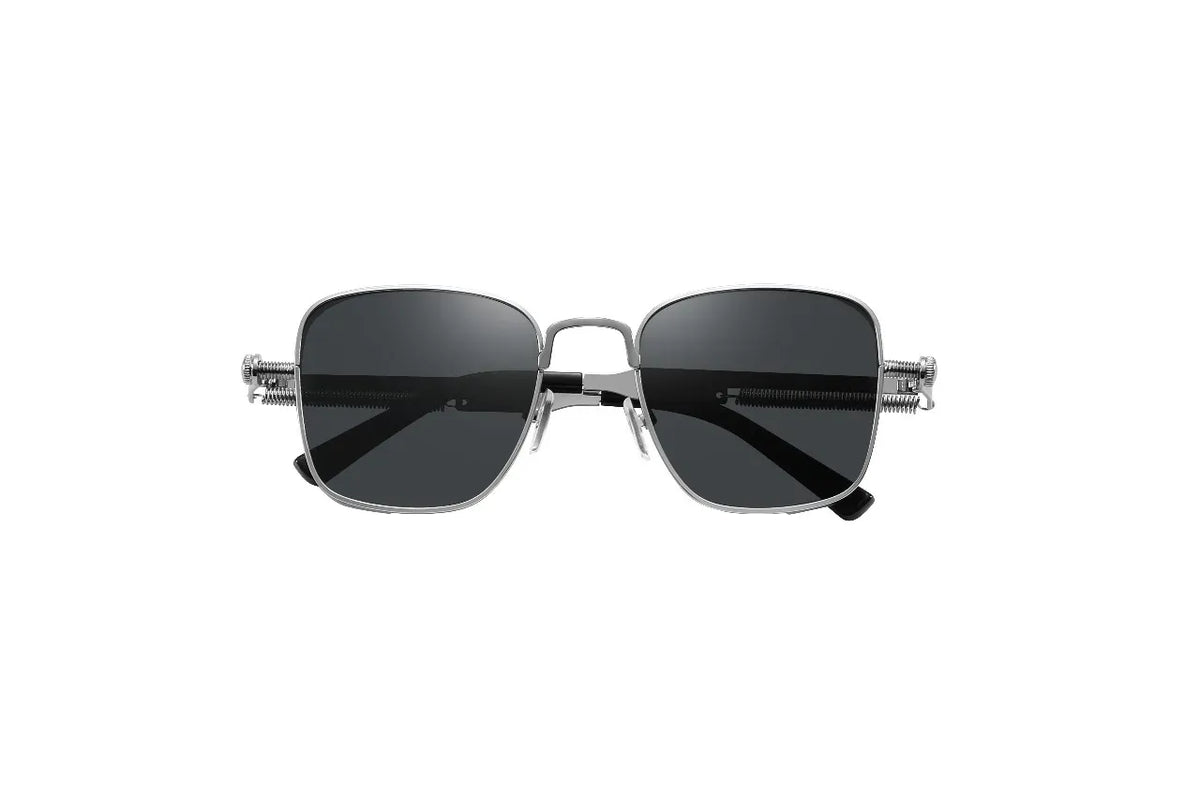 Green Lion Sentina Sunglasses Silver – image 6